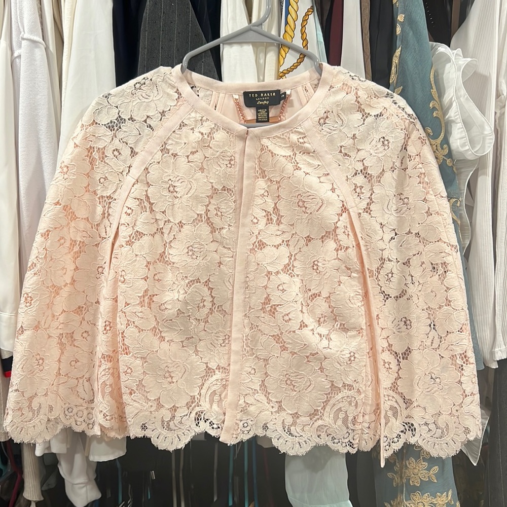 Ted baker cropped coat
